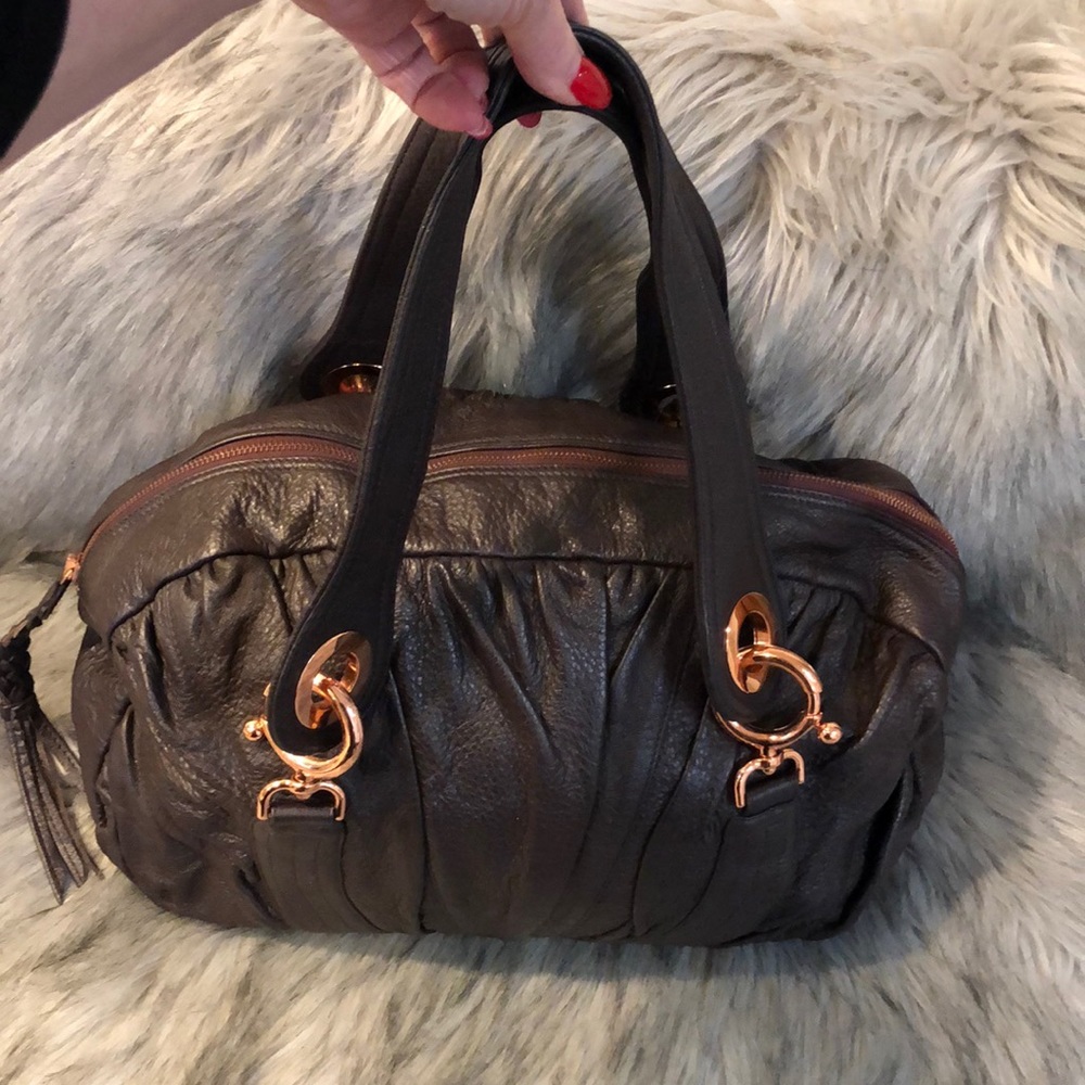 Golden Bleu handbag
